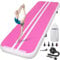 ROMELANDS Air Gymnastics Track Tumbling Mat, 10ft, 4-Inch Thick Inflatable Air Cushion Gymnastics Mat with Air Pump for Home, Gym, Cheerleading, Yoga, Dance & Water Fun