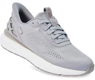 Kizik Athens 2 Slip-On-Schuhe für Herren: bequem den ganzen Tag zum Gehen, Fitnessstudio oder Freizeitkleidung, breite Zehenbox erhältlich, zum Hineinschlüpfen und herausstechen, freihändig, Legierung