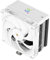 TR-Assassin X 120R Digital White CPU Cooler, 120mm PWM Quiet CPU Fan, AGHP 4th Technology, Support Intel lga1700/1851/1150/1151/1200,AMD:AM4/AM5, Computer Cooler,Digital Screen Top Cover