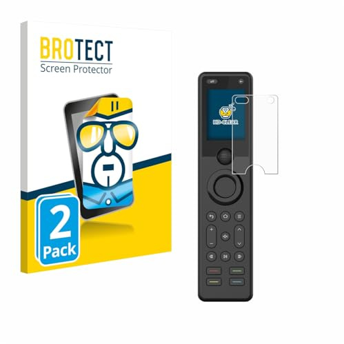 BROTECT Schutzfolie für Sofabaton X1S | 2 Stück Transparenter Displayschutz Made in Germany Klare Displayschutz-Folie Clear Einfache Montage Case-Friendly