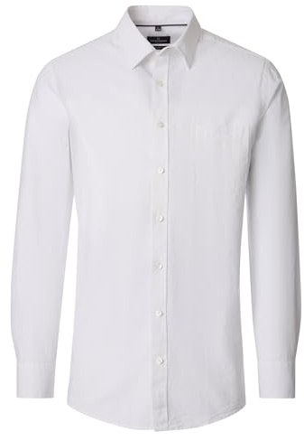 CASAMODA Freizeithemd Langarm Uni Comfort Fit