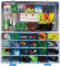 CHAWHO Kunstköder Set - 146 Stück Fischköder Set mit Hakenzubehör-Set, Angelköder Set #007