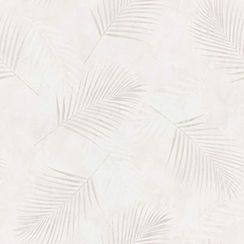 Guido Maria Kretschmer - Fashion for Walls 02579-14: Wandbekleidung, Vliestapete, Vinyl, Salbei, Greige, Rosé, 10.05 m x 0.53 m (5.32 qm), Modern, Fashion, Wandkleider