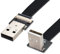 xiwai Cable FPC plano delgado de datos USB 2.0 tipo A macho a tipo A macho de 0,2 m para FPV, disco, escáner e impresora