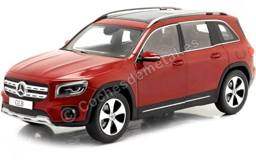 Solido Mercedes Benz GLB X247 AMG, SUV, Baujahr 2019, Modellauto, Maßstab 1:18, rot 421182600