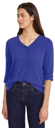 Damen Materialmix Shirt