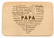 Spruchreif · Frühstücksbrettchen Papa · Brotzeitbrett mit Gravur · Geschenk für Eltern · Geschenk Papa · Vatertag