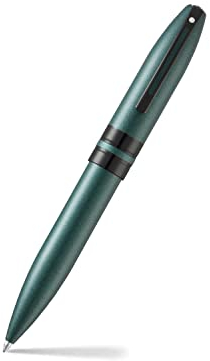 Sheaffer 9109 Icon Kugelschreiber, Metallic-Grün mit glänzendem schwarzem PVD-Rand