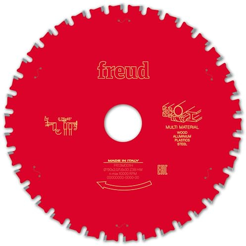 Freud FRE00791 Blade for FREUD-Ø190 2/1.6 AL30 Z38 TPB 0° -F03FS10041-FR13M001H