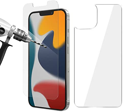 Tempered Glass Screen Protector for Apple iPhone 14 PLUS Front and Soft Back