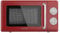 Cecotec Microonde Meccanico con griglia da 20 L Proclean 3110 Retro Red. 700 W in 6 livelli, timer fino a 30 minuti, modalità sbrinamento, design vintage in rosso, finiture in acciaio