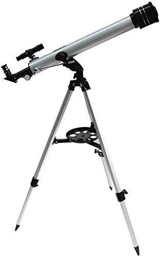 Teleskope 525-faches astronomisches Einzelrohr-Teleskop, 60700 Refraktor-Teleskop für professionelle Sternenbeobachtung und Astronomie-Anfänger, mit Stativ aus Aluminiumlegierung Good