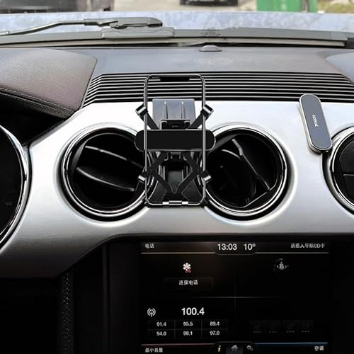 GXQKHFA Autotelefonhalter kompatibel mit 2015-2023 Ford Mustang Handyhalter Zubehör (for 2015-2023 Mustang)