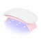 Madenia Mini UV Lampe für Gelnägel, 6W USB Portable Nageltrockner, UV LED Lampe für Nagellack mit 60s Timer, Mini UV Nagellampe für Gel Nagellack, Gelnägel, Shellact für Anfänger, Rosa