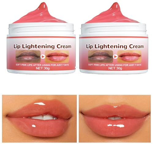 Lip-Balm, Lippenbalsam, Lippenaufhellung für dunkle Lippen, Lippen-Booster & Lippenpflege für vollere Lippen, zum Aufhellen dunkler Lippen und Reduzieren von feinen Lippenlinien lipbalm