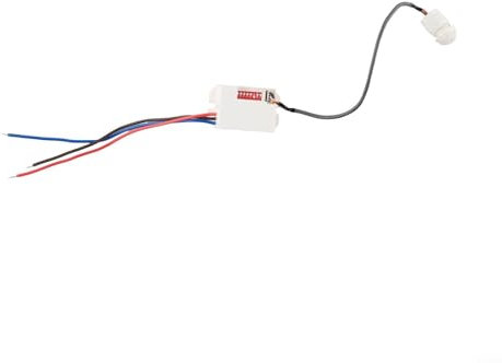 Mini PIR Sensor Indoor,Pir Light Switch,Detection Range 6M/360°,Built-in Motion Detector, Ceiling Flush Mounted For Installation