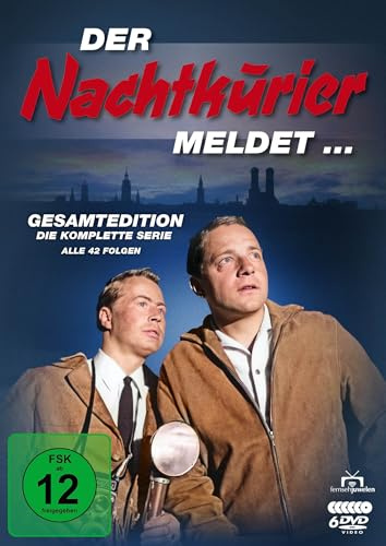 Der Nachtkurier meldet ... Gesamtedition: Die komplette Serie (Alle 42 Folgen) [6 DVDs]