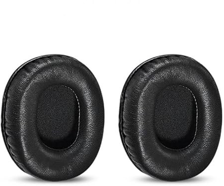 Cuscinetti auricolari di ricambio compatibili con cuffie Sony MDR-7506 MDR-V6 MDR-V7 MDR-CD900ST, cuscinetti auricolari, colore: nero
