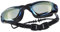 Mrchrogge Gafas de natación graduadas con Tapones, Gafas de Buceo para niños, antivaho, visión 180°, Set de Snorkel, Cierre rápido (Schwarz)