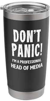 Head of Media Stainless Steel Insulated Tumbler