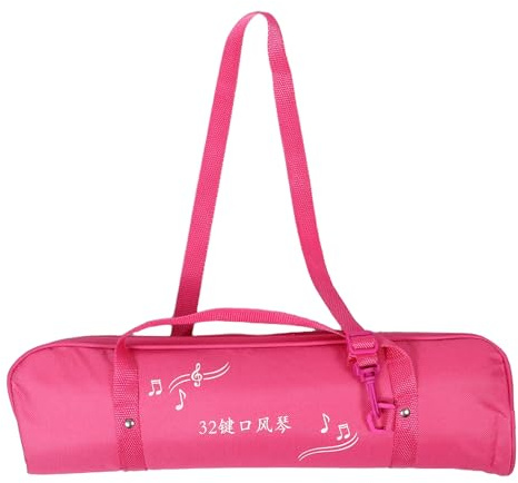 VICASKY Melodica Reisetasche aus Canvas mit Griff für 32 Tasten Kompakt und Stilvoll und Vielseitig für Übung und Reisen Geeignet