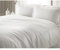The Linen Yard Waffle SB Duvet Set White, Baumwolle, Weiß, Single