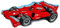 Ballonim® Rennwagen Rennauto II ca. 80cm Luftballons Folienballon Party DekorationGeburtstag