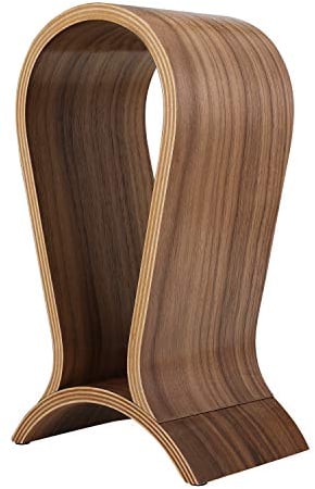 ONEGenug - Soporte para Auriculares de Madera, Soporte para Auriculares con Soporte para Todos los Auriculares