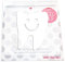 Bügelbild Zahn Zahnfee 10 cm Flockfolie Aufbügler Applikationen Bügelsticker für Stoffe Textilien Kinder zum Aufbügeln Flicken, Farbe:weiss
