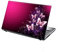 TaylorHe 13-14 inch Laptop Skin Vinyl Decal with Colorful Patterns and Leather Effect Laminate MADE IN England Pink Butterflies