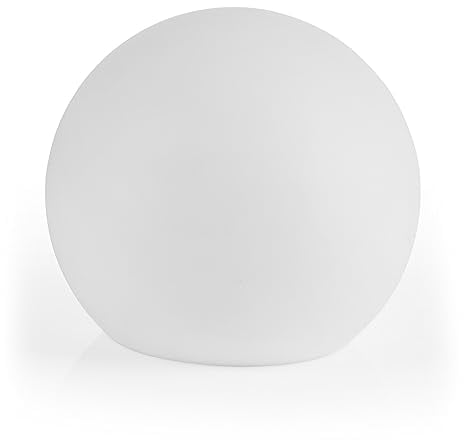 EASYmaxx Luce solare a LED con cambio di colore | Luce decorativa da giardino | Bellissimi effetti luminosi con sensore di luce diurna In & Outdoor | Resistente alle intemperie IP67, sfera 30 cm