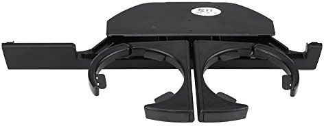 Hlyjoon 51168190205 Voiture Porte-gobelet d'eau central Boîte de rangement Console de voiture Porte-gobelet rétractable Porte-gobelet LHD Support de rangement de voiture Digne pour E39 525 528 530 540
