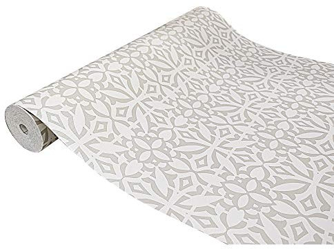 DecoMeister Vinilo Adhesivo Para Cocina Pared Muebles Papel Autoadhesivo Para Encimera Armario Mesa Lámina Decorativa Para Hogar Película Para Forrar En Rollo 45 x 490 cm Patrón Mosaico Claro