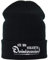 EXPRESS-STICKEREI Lustige Strickmütze - Warme Wintermütze mit Spruch Ich Bin vielseitig desinteressiert - Biker Beanie für Damen und Herren - Unisex Wollmütze Seemannsmütze - Beanie Haube mit Spruch