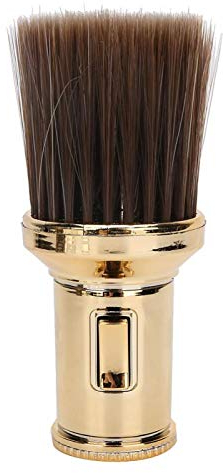 Balais à Cou Coiffeur Brosse Cou Plumeau Professionnel Coiffure Cou Brosse Coiffeur Brosse à Cheveux Outil de Nettoyage Accessoires de Coiffure pour Salon de Coiffure(Or)