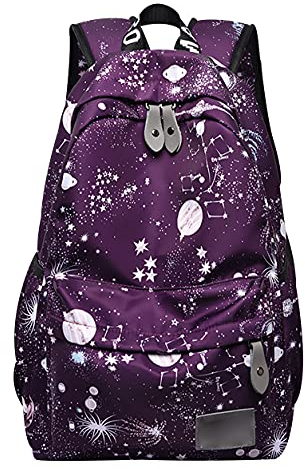 OADOBKICE Zaino Scuola Superiore Zaino Scuola Media Ragazzo Zaino Scuola Grande Zaino Scuola Zaino Scuola Nero Zaino Scuola Superiore Ragazzo Zaino Ragazza Scuola Zaino Verde Scuola Viola M