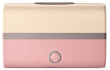 FZYE Fiambrera eléctrica, Calentador portátil para Comida, Fiambrera con Revestimiento de Acero Inoxidable, Mini Olla arrocera con calefacción eléctrica automática, Fiambrera con aislam