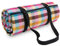 Paco Home Picknickdecke Campingdecke XXL Strand Picknickdecke Wasserdicht Mit Tragegriff Leicht Kompakt Tragbar Isoliert, Farbe:Mehrfarbig 2, Größe:200x200cm