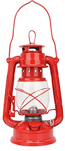 Lámpara de Queroseno Vintage Hierro Lampade Ad Olio Lámpara de Queroseno Aceite Huracán Linterna para Uso Interior Linterna Lámpara de Aceite