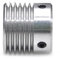1pc 6PJ Multi-Keil Rad Synchron Pulley 6 Slots PJ Multi-nut Riemenscheiben Durchmesser 20/22,4/25/28/30/35,5/40mm Getriebe Teile (Size : 6PJ-D20-P5)