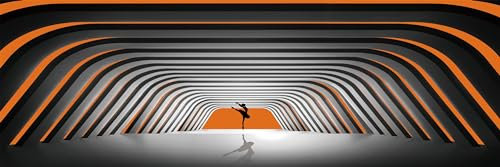 Papier Peint Panoramique 300X500Cm Espace En Trois Dimensions Poster Mural Pour Salon Chambre Décoration Murale, Papier Peint Intissé 3D Chambre Enfant,Chambre Fille,Personnalisable