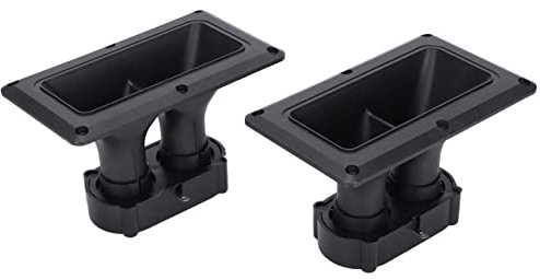 2 Stück Horn-Hochtöner Mit Breiter Streuung, Hochempfindlicher Piezoelektrischer Dual-Drive-Keramiklautsprecher, 6,3 X 3,7 X 4,1 Zoll Großer Piezo-Hornlautsprecher aus Kunststoff, Horn-Audiozubehör Mi