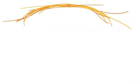 10 x 2200 K Glühbirnen-Filament, DC3 V FPC LED-Filament für Glühbirnen, LED-Dioden, flexibles Filam-Ersatzteil, DIY-handgefertigtes Spielzeug und Dekorationsdesign (300 mm)