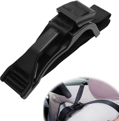 LYPPUL Ceinture Femme Enceinte Voiture, Ceinture Voiture Grossesse, Ceinture de Sécurité de Grossesse pour le Ventre de Mamans Enceinte, Protection du Ventre