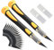 Bamberg PräZisions-Hobbymesser Bastelmesser-Set für Heimwerker, Kunst, Schneiden, Schablonen mit 20 StüCk Ersatzklingen(C)