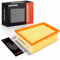 Frankberg Filtro dell'aria Compatibile con Grand Kangoo III MPV Kangoo III MPV Megan.e IV Grandtour K9A/M/N Scénic IV J9 Talisman LP Talisman Grandtour KP Replace# 165467860R