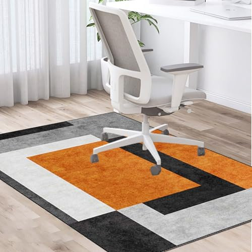 Zteiuqx 160 x 180 cm Alfombrilla Suelo Gaming, Alfombrilla Protectora para Suelos, Alfombrilla para Silla de Escritorio, Alfombra para Silla de Oficina, Protector Suelo Silla Oficina