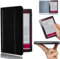 Étui pour liseuse Sony PRS-T2/PRS-T1 6 pouces - Étui pour liseuse Sony PRS-T1 Smart Slim Light Folio pliable en cuir PU pour Sony PRS-T2 - Noir