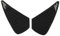 Anti-Rutsch-Gas-Kraftstofftank Pads Protector für Ya.ma.ha YZF R1 2004 2005 2006 Aufkleber Kniegriffe Traktion Seitenpads Motorradzubehör YZF-R1 Schwarz 04 05 06