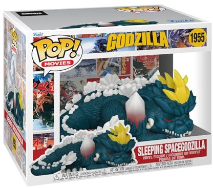 Funko POP! Super: Godzilla - Space Godzilla (Sleep) | Offizieller Fanartikel und Merch - Vinyl Sammelfigur als Regal Deko - Geschenkidee zum Geburtstag für Fans und Sammler